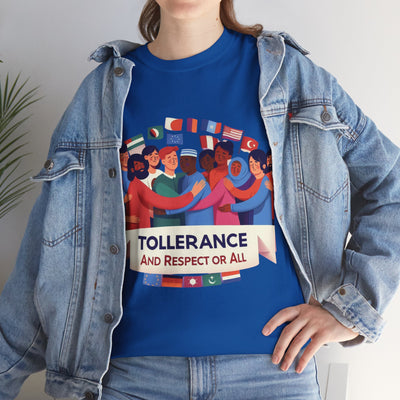 Wear Your Values: Tolerance, Respect T-Shirt