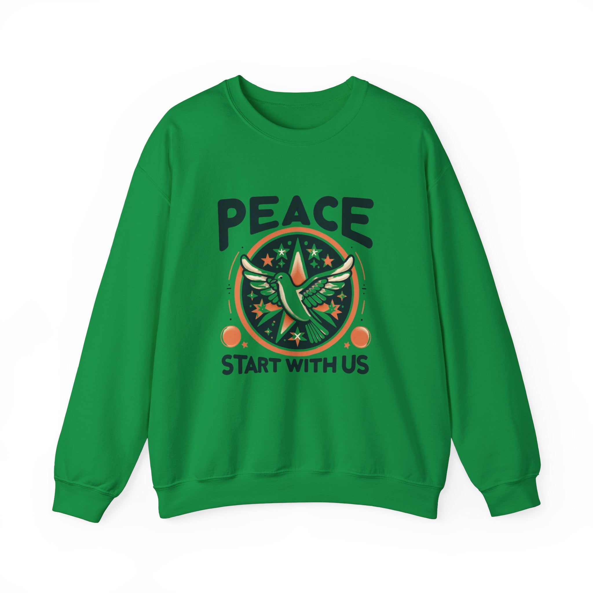 Empowerment Essential: 'Peace Starts with Us' Sweatshirt for Inspired Living