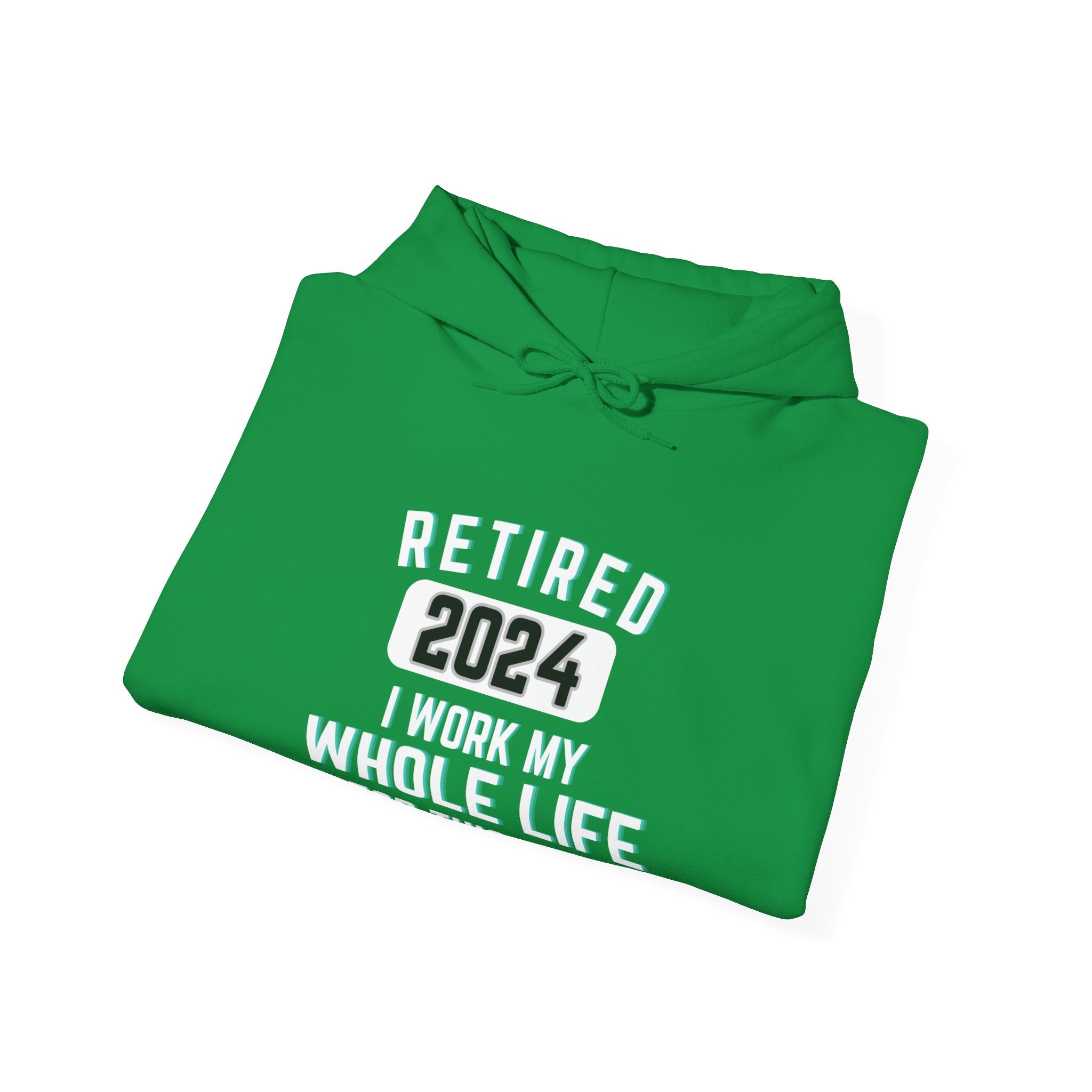 Retired 2024: Celebrating a Lifetime of Hard Work with this Shirt Hoodie