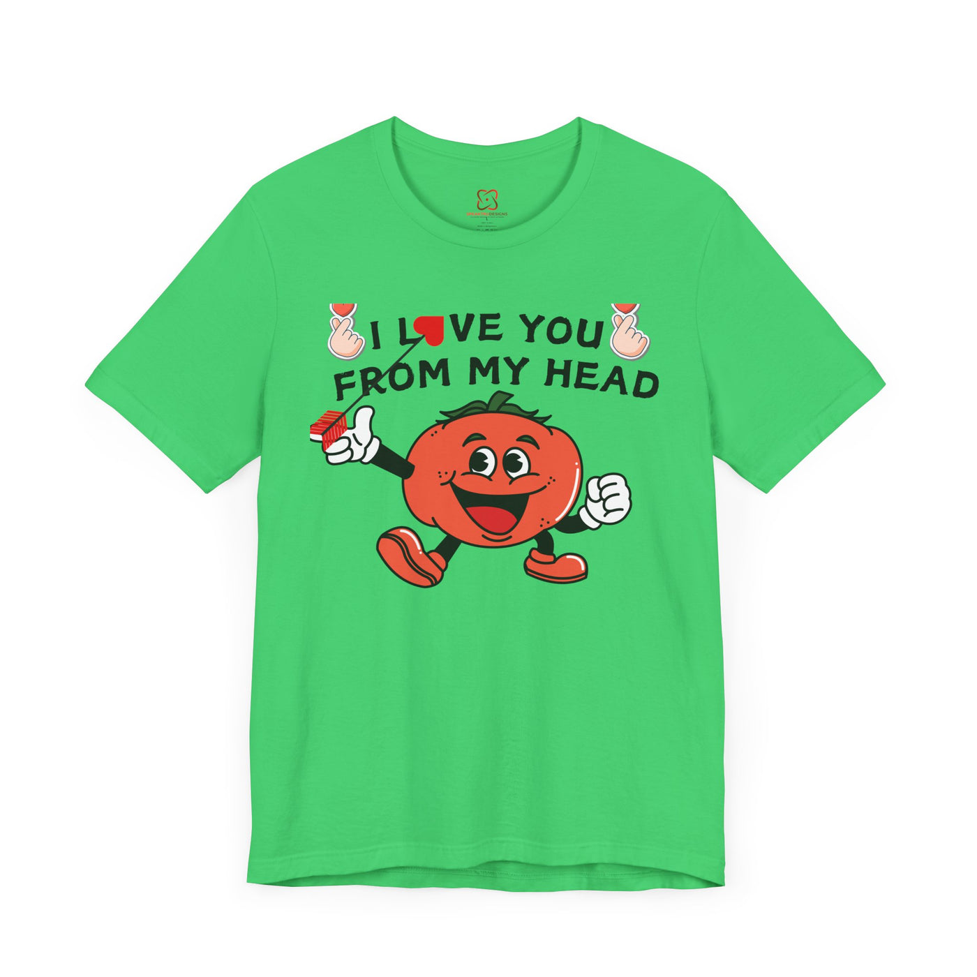 I Love You From My Head To My Toes Valentine's Day T-Shirt - Cute & Romantic Couple Tee"