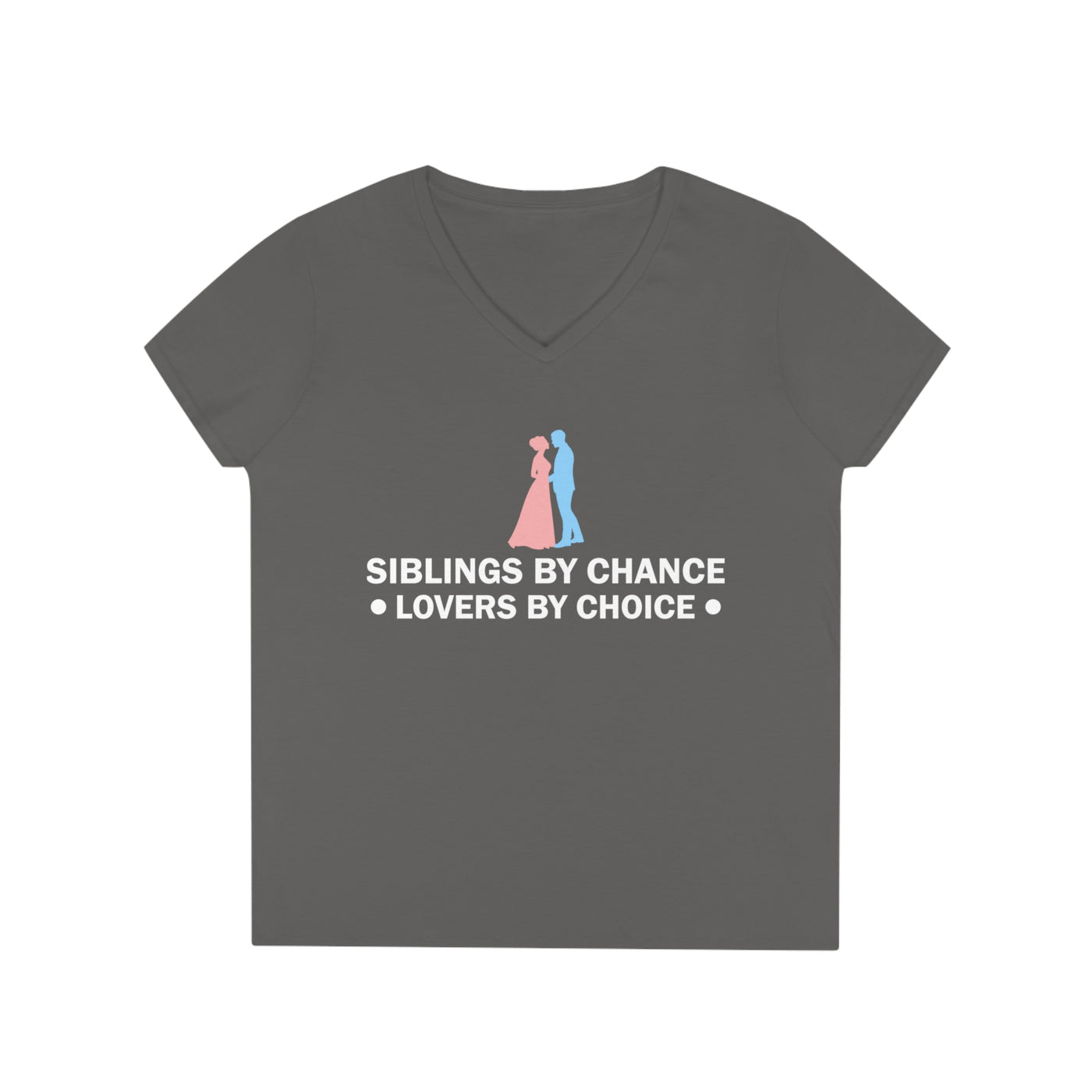 Sibling Love T-Shirt: Trendy V-Neck for the Bold