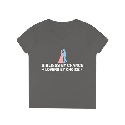 Sibling Love T-Shirt: Trendy V-Neck for the Bold