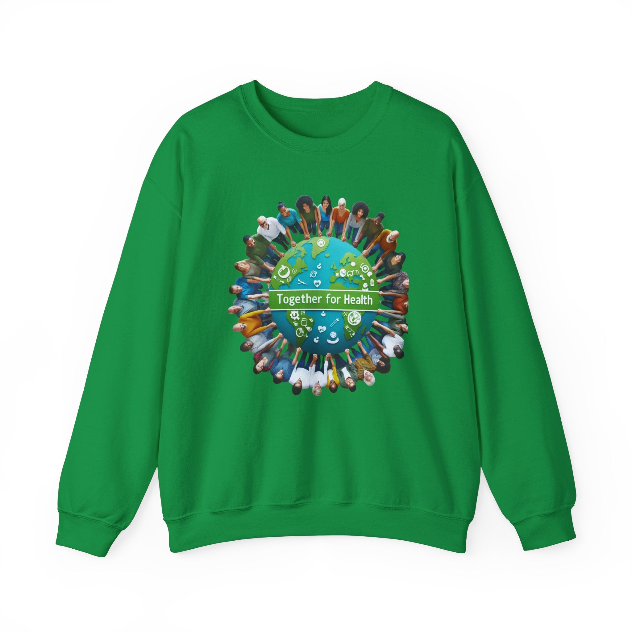 Cozy Comfort: Together for Health Sweatshirt - Supportive Style for Wellness Warriors