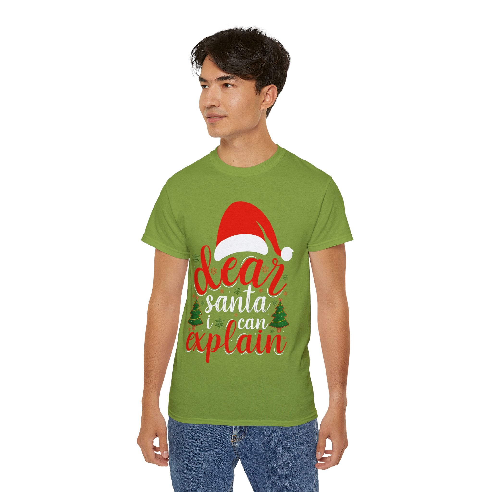 Dear Santa, I Can Explain - Funny Christmas Tee