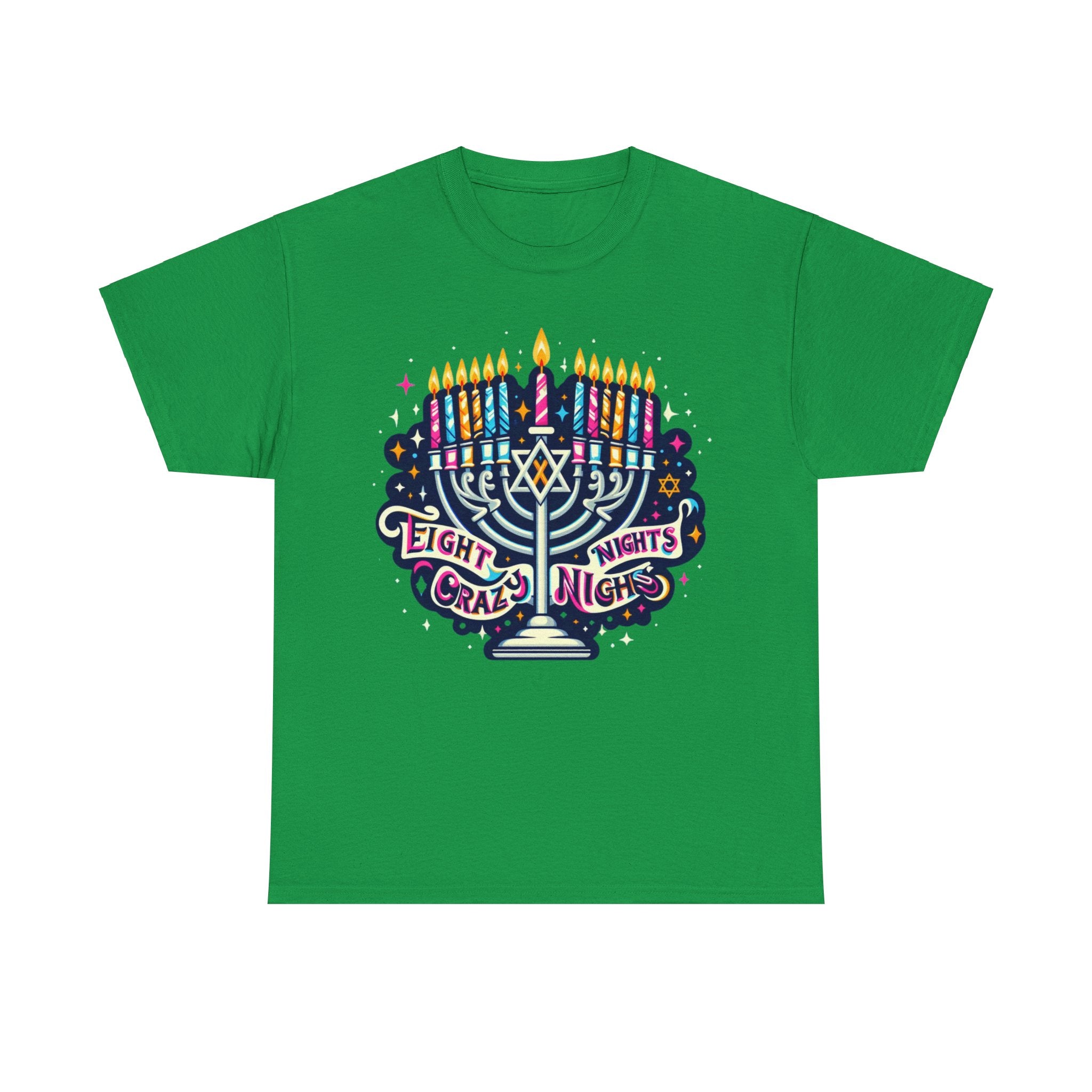 Eight Crazy Nights Hanukkah T-Shirt: Celebrate the Festival of Lights in Style