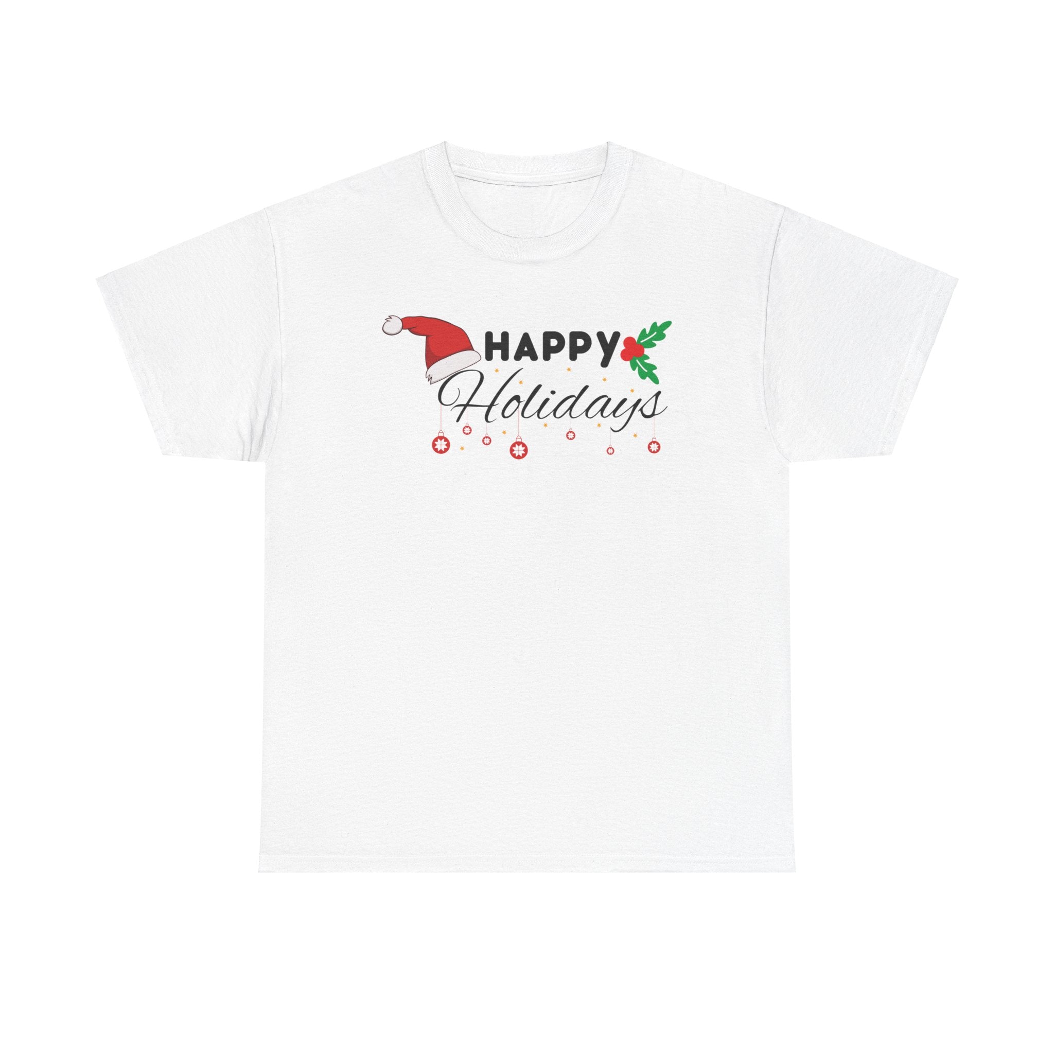 Festive Vibes: Happy Holidays T-Shirt