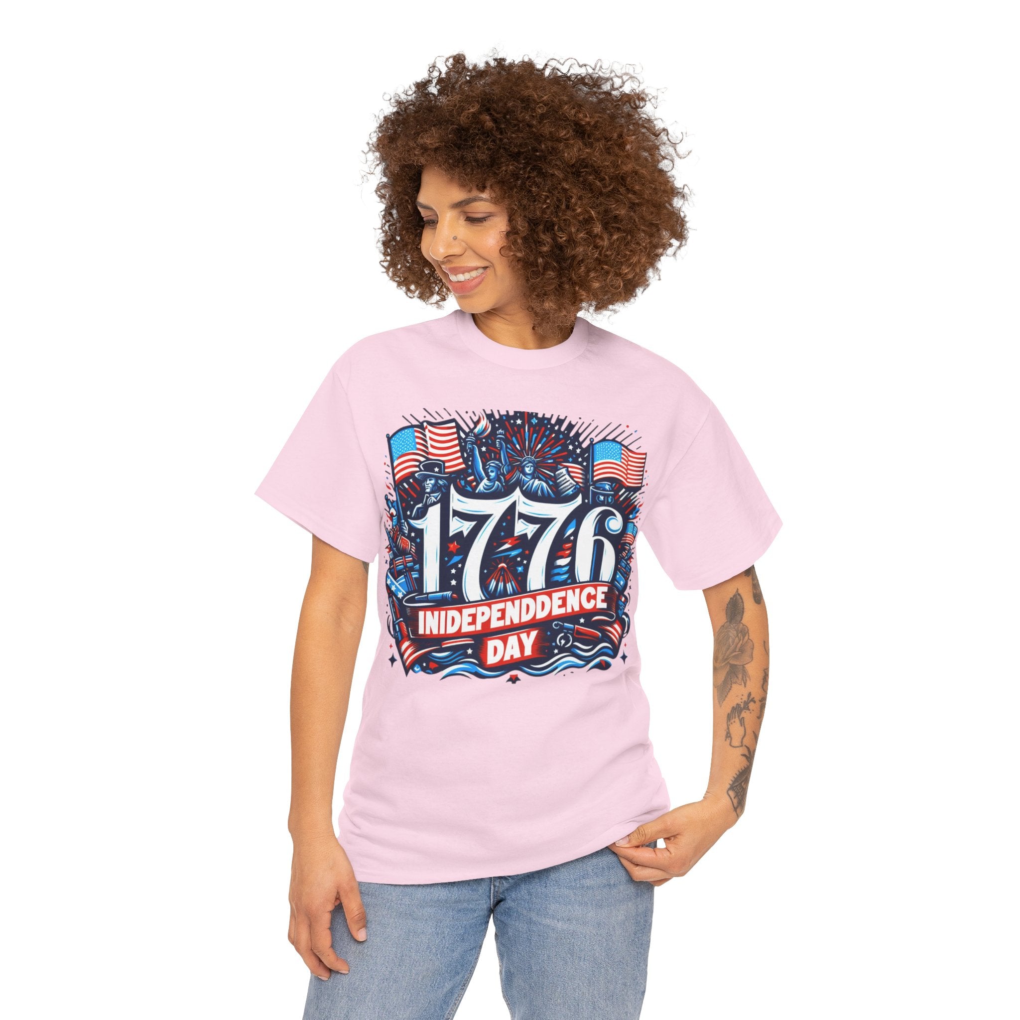 Liberty's Legacy: 1776 Independence Day T-Shirt – Patriotic American Tee