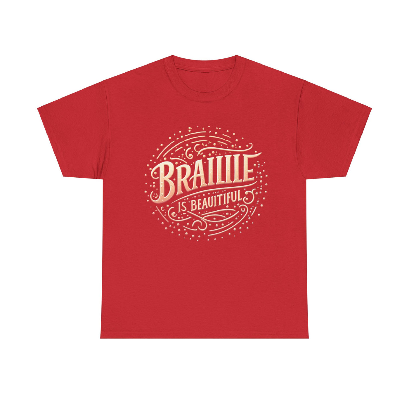 Embrace Diversity, Wear Braille: Stylish T-Shirt