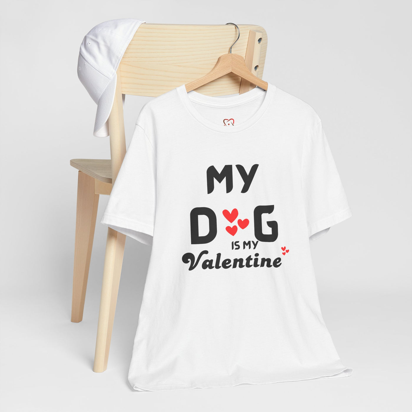 My Dog is My Valentine - Funny Dog Lover T-Shirt