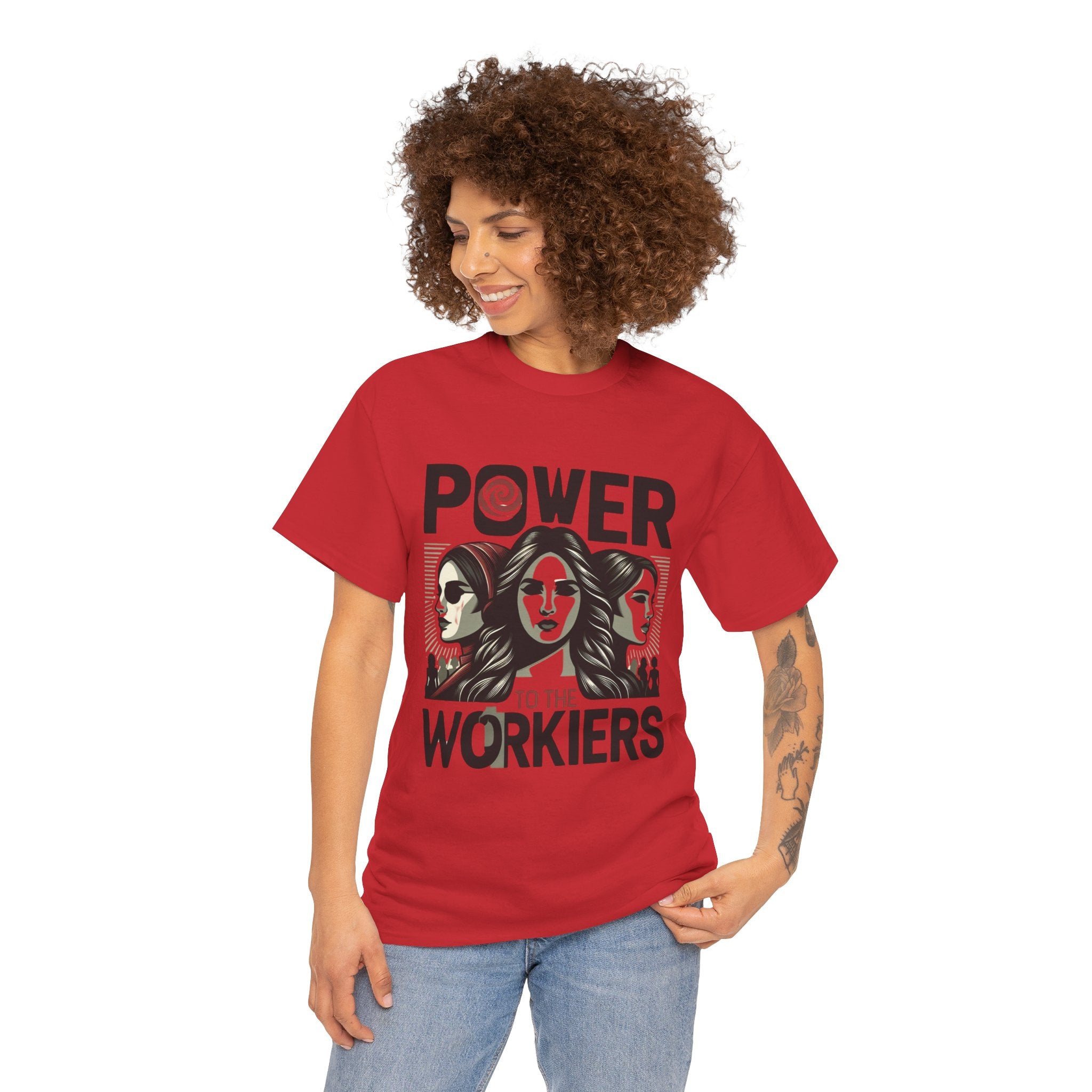 International Workers' Day T-Shirt - Power to the Workers