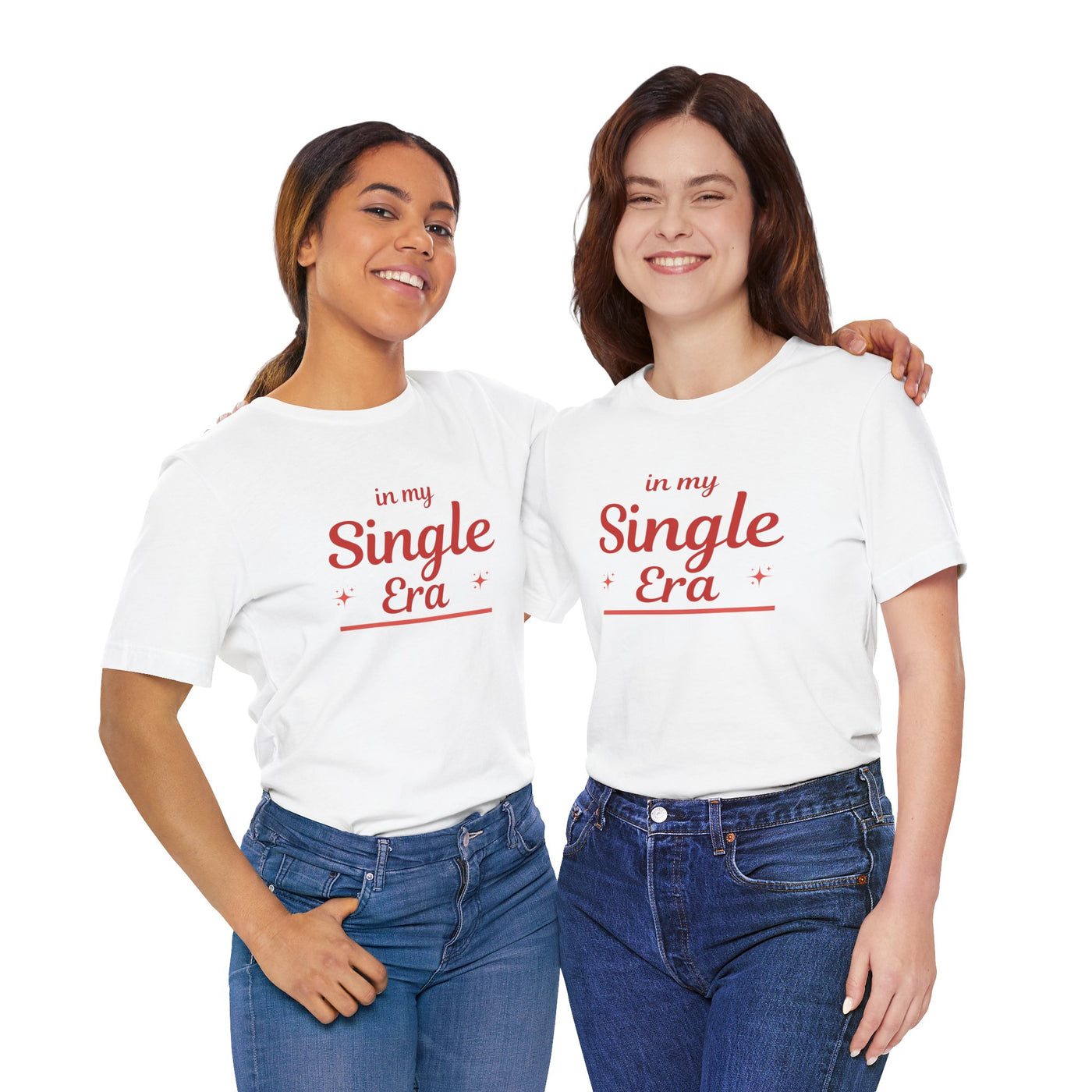 In My Single Era Valentine's Day T-Shirt - Funny & Sassy Graphic Tee