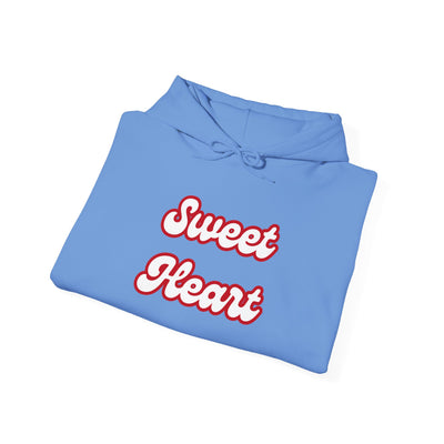 Sweetheart Valentine's Day Hoodie - Cute Heart Graphic, Cozy & Comfortable