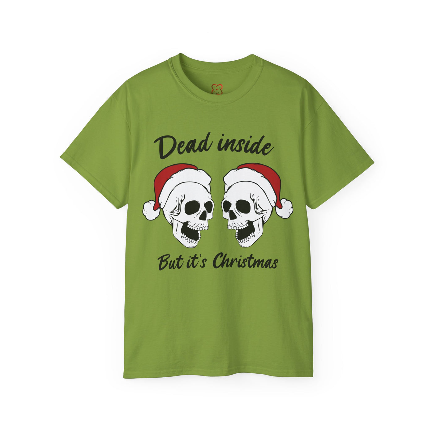 Dead Inside But It's Christmas Tee: Dark Humor Holiday Shirt