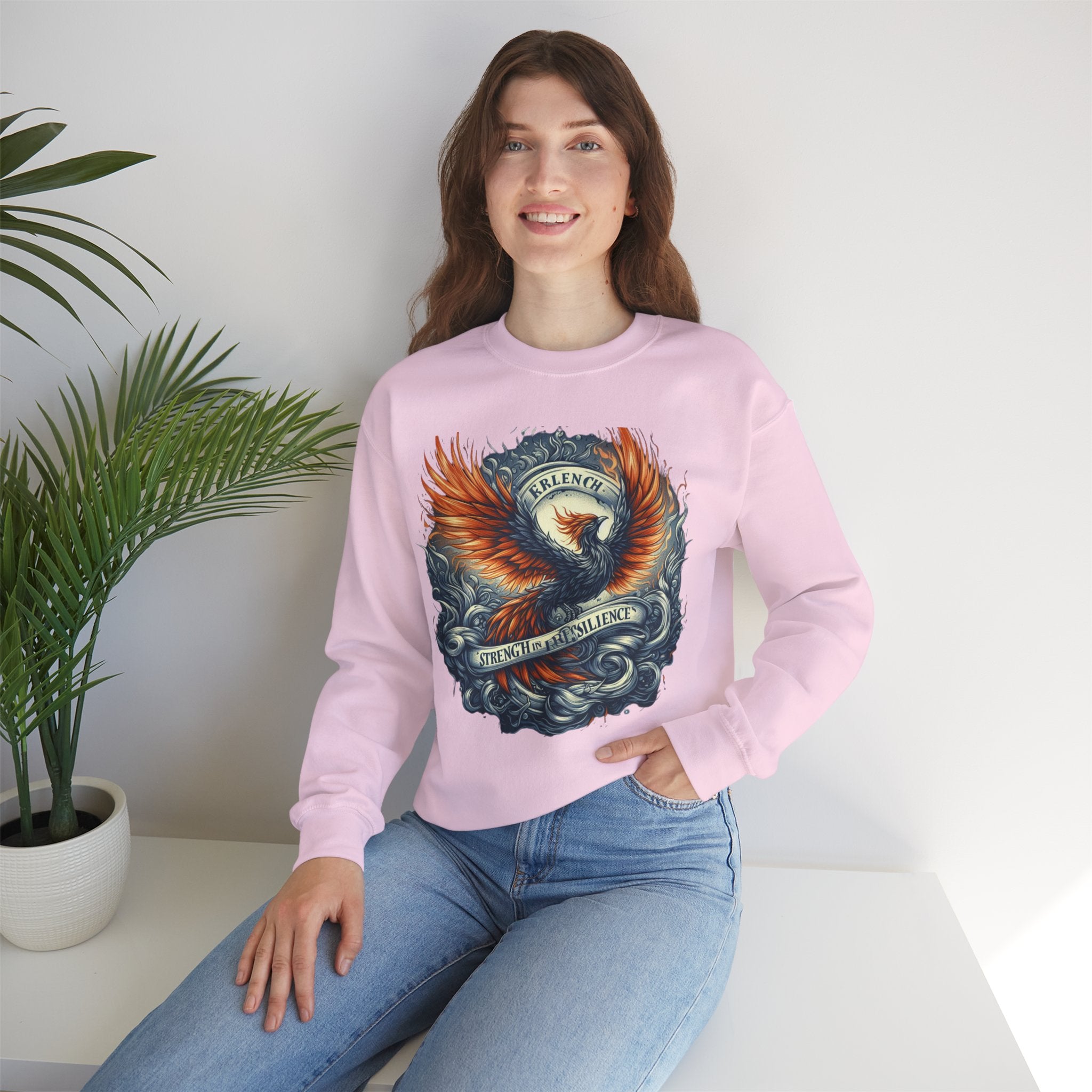 Empowerment Embodied: Strength in Resilience Sweatshirt