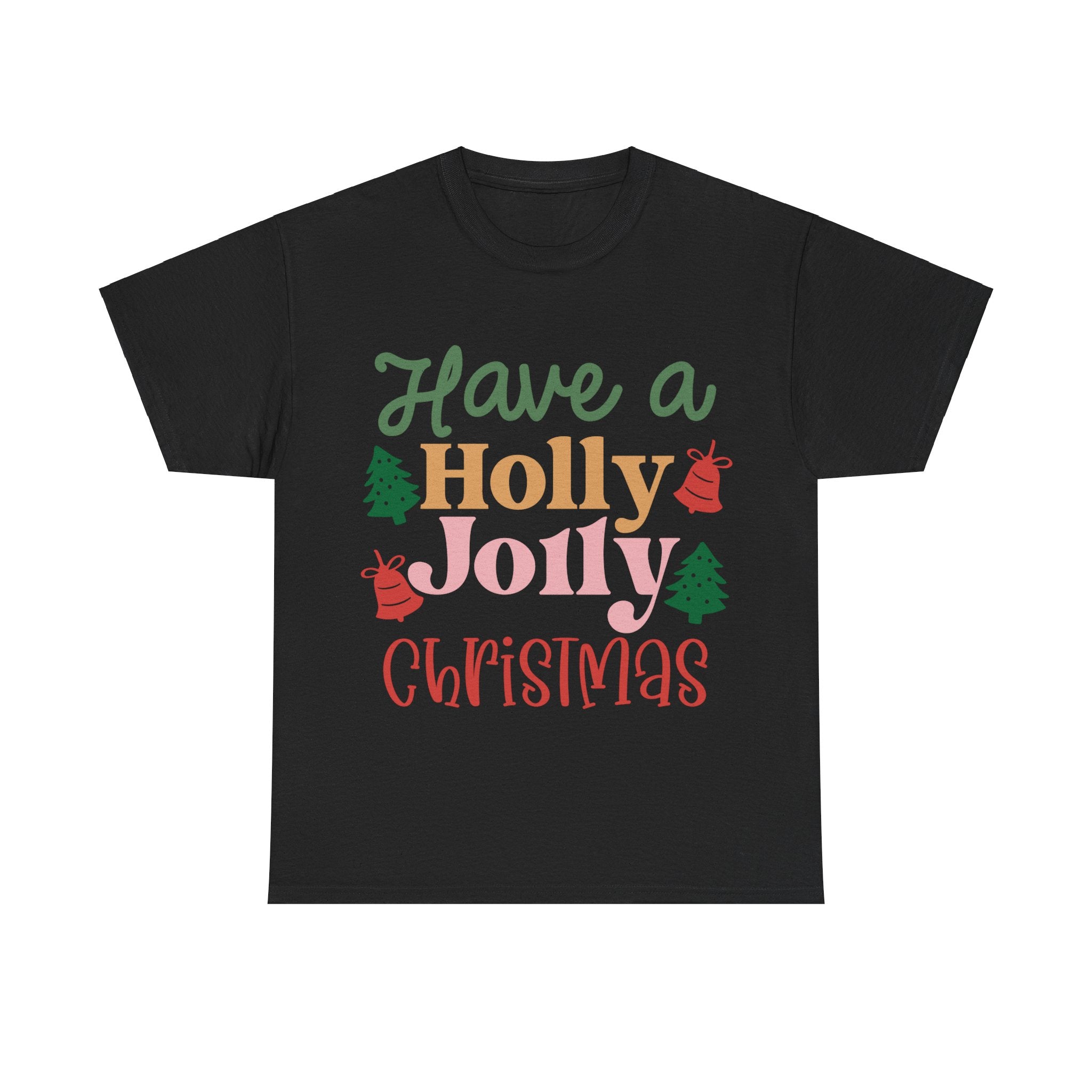 Holly Jolly Christmas Tee: Spread Cheer with Festive Style