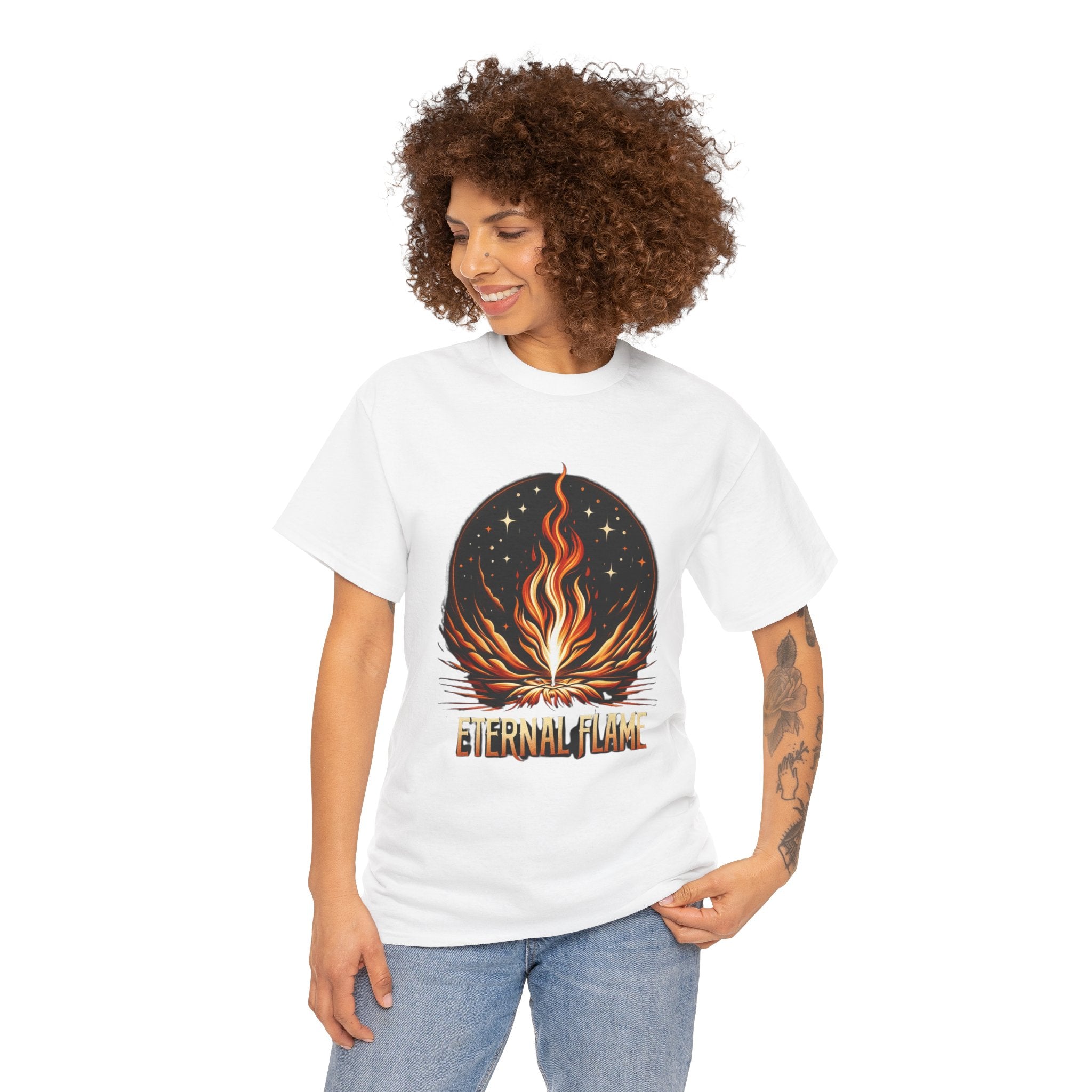 Eternal Flame T-Shirt: Ignite Your Style with Timeless Elegance