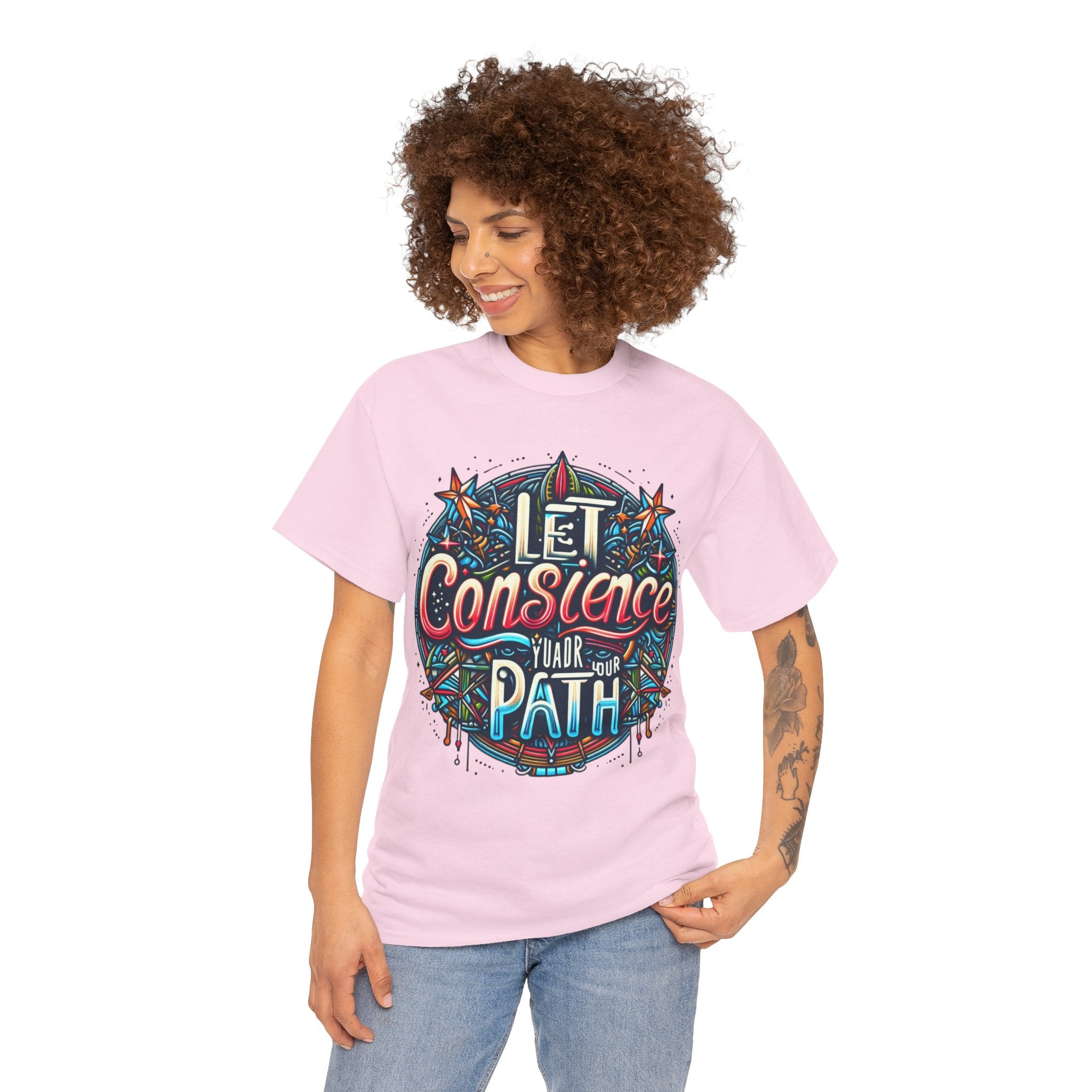 Conscience Guardian Path T-Shirt: Inspire with Purpose and Style