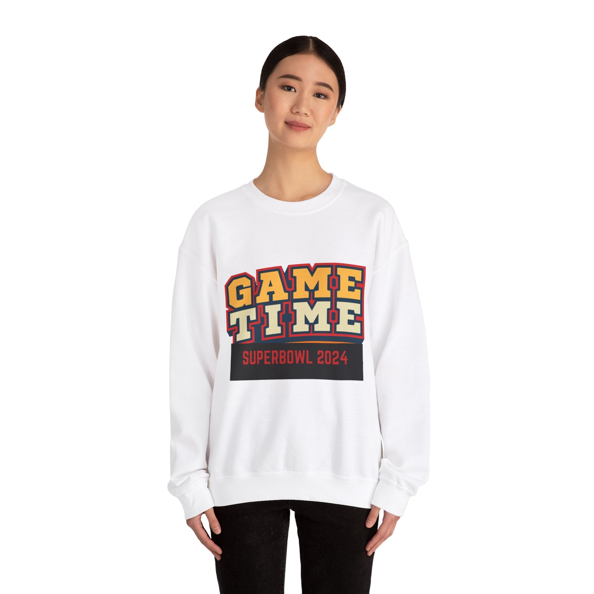 Game Time Super Bowl 2024 Sweatshirt - Ultimate Comfort and Style for Football