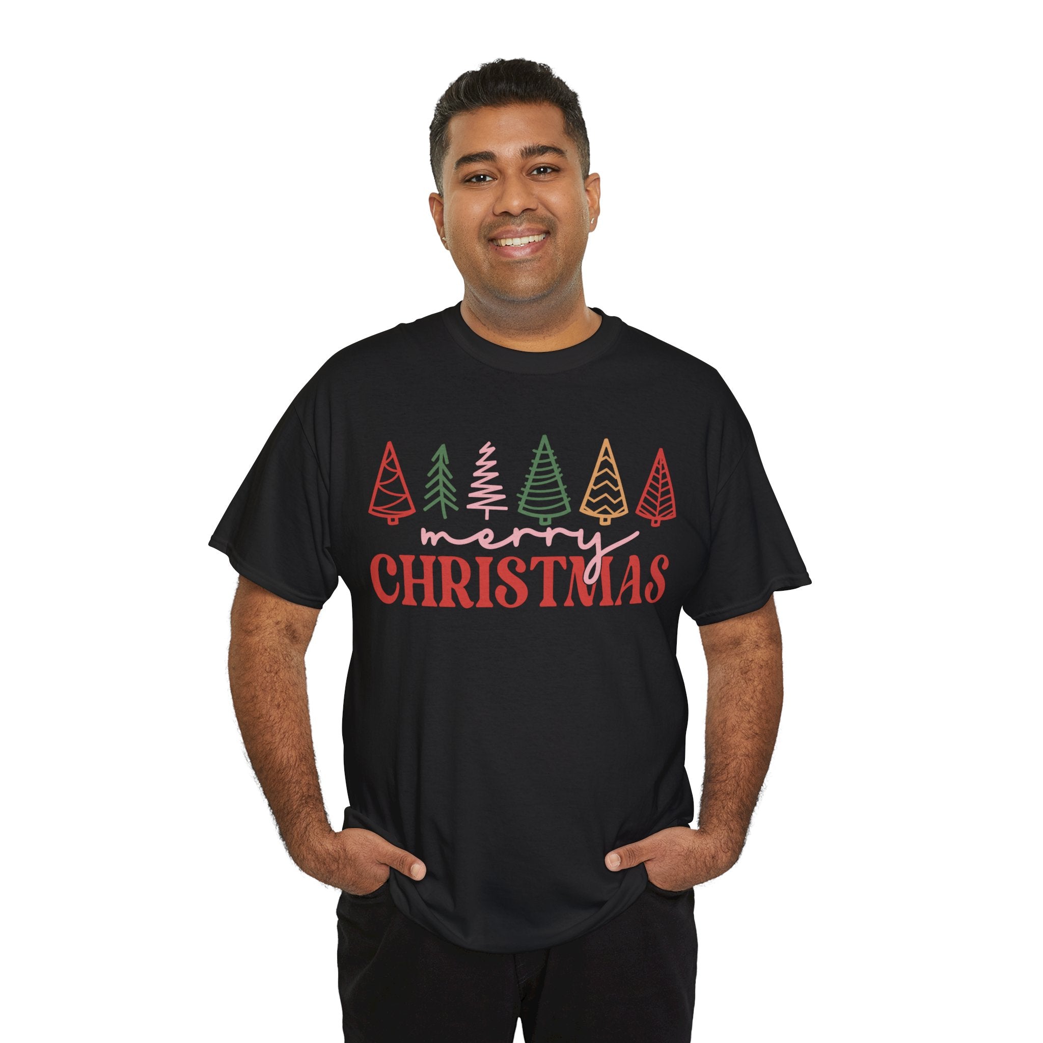 Festive Joy Merry Christmas T-Shirt: Spread Holiday Cheer