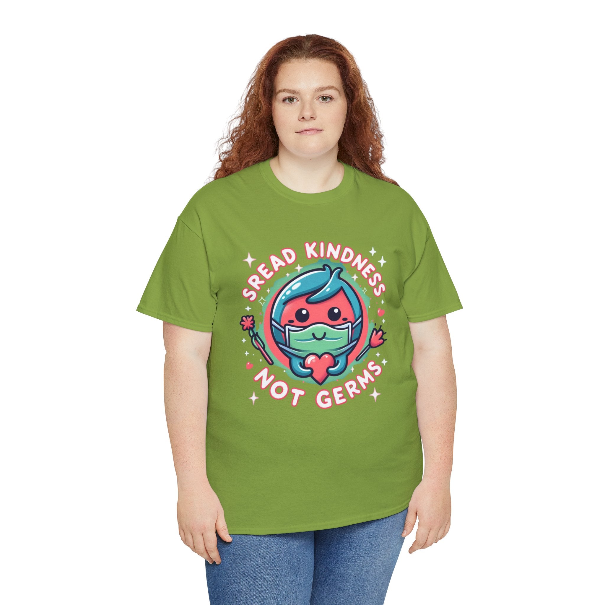 Spread Kindness, Not Germs T-Shirt: Inspire Positivity Everywhere You Go