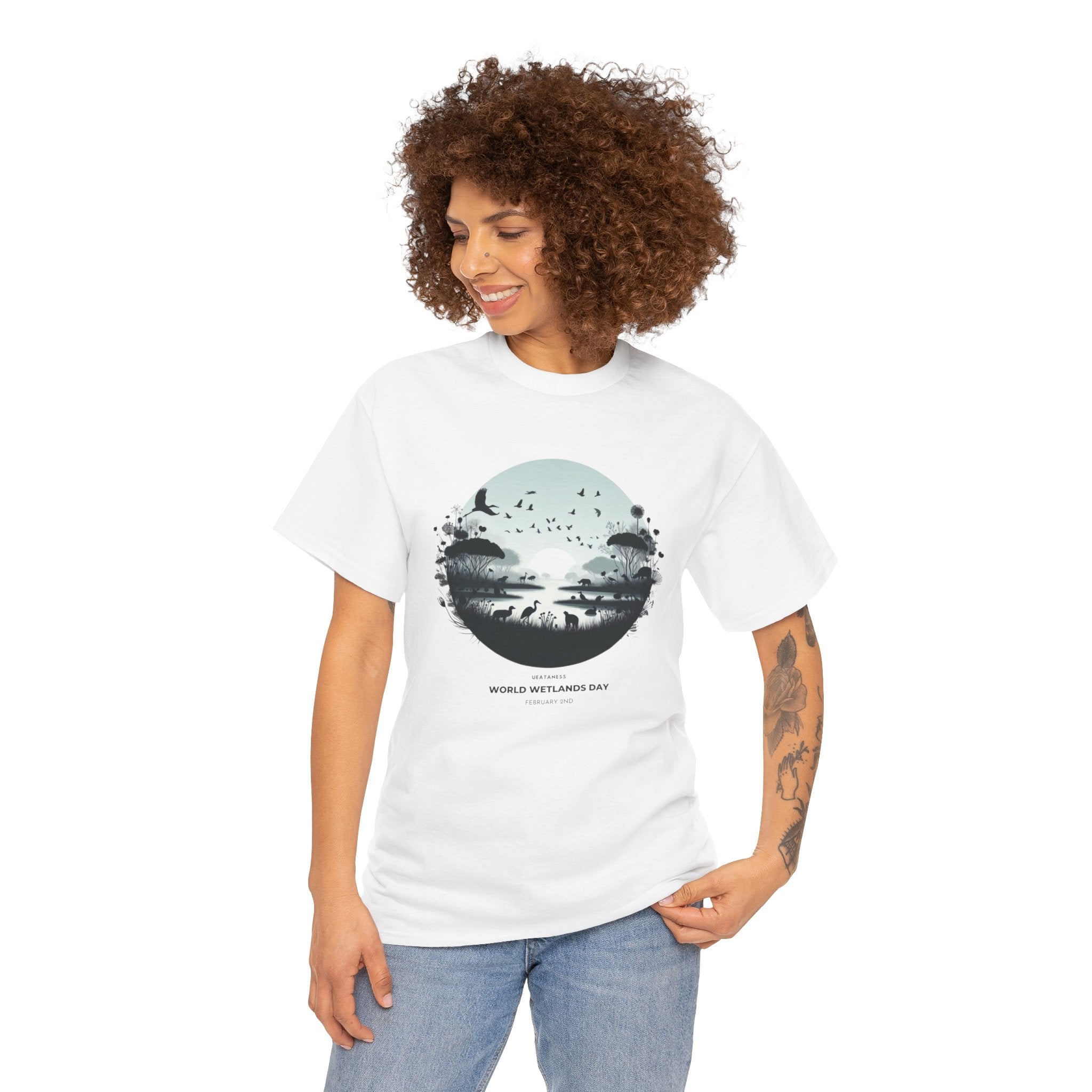 World Wetlands Day Commemorative T-Shirt: Celebrate Nature's Sanctuaries in Style