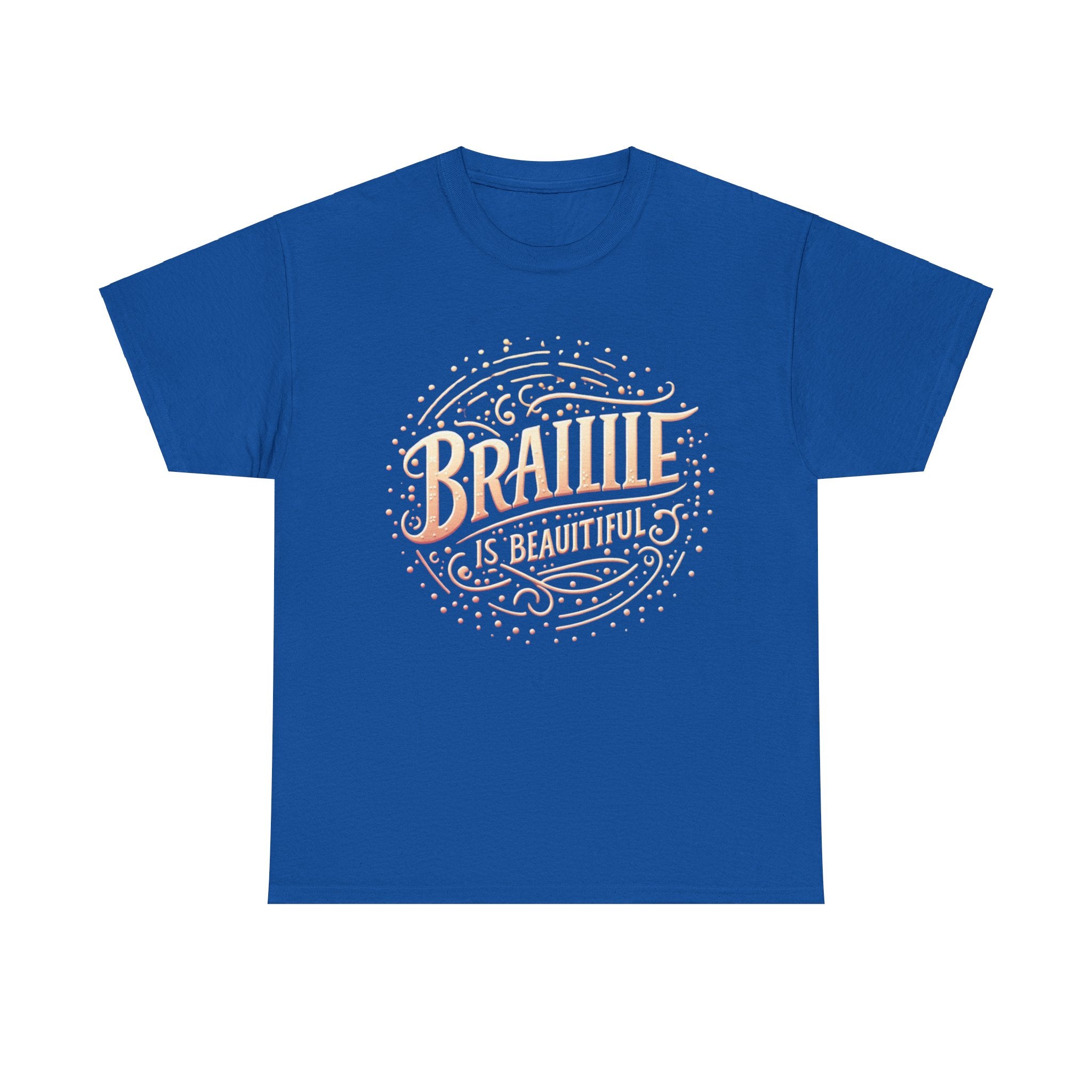 Braille is Beautiful T-Shirt: Embrace Inclusivity with Stylish Braille Design