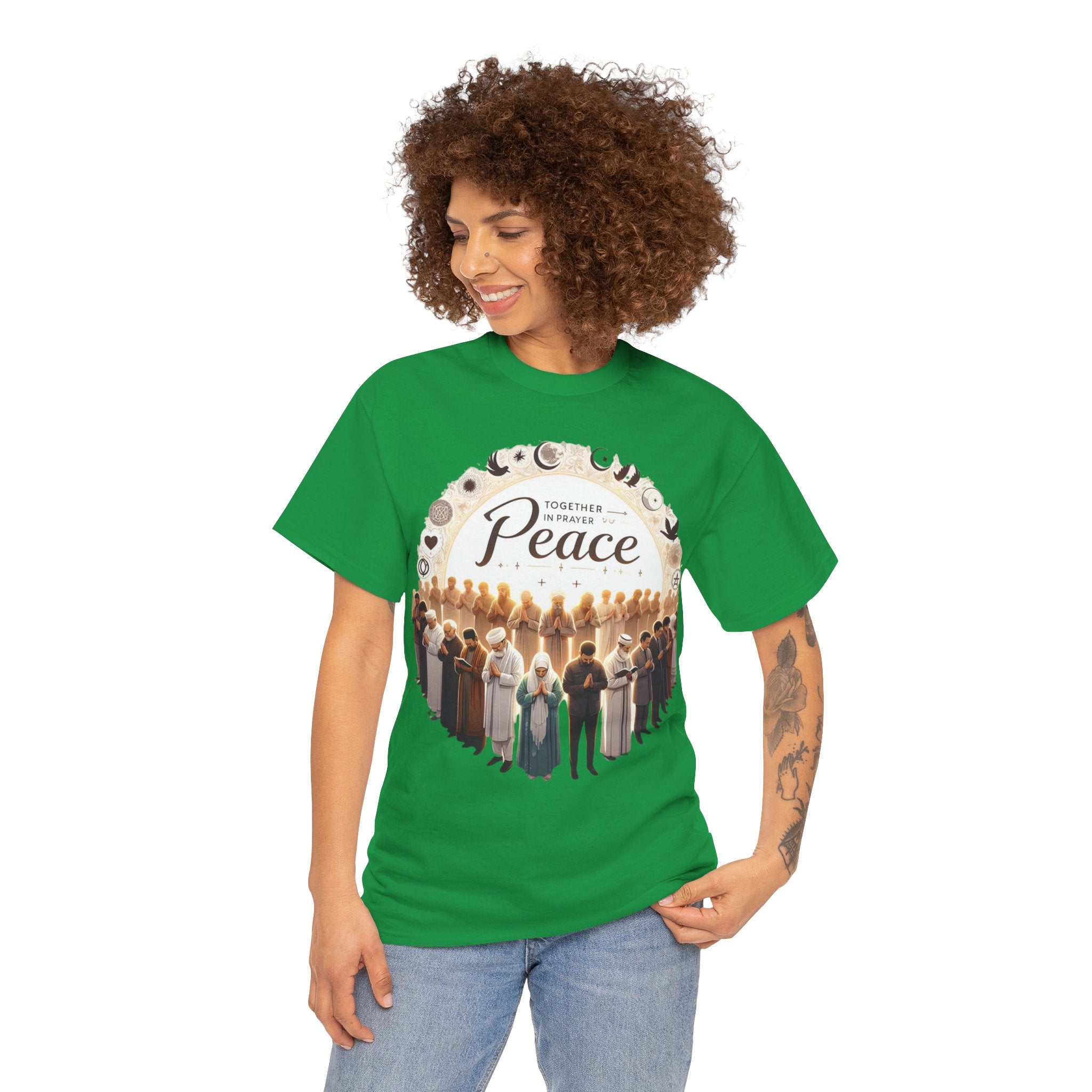 Empowerment Collection: 'Together for Peace' Unisex T-Shirt – Spread Unity and Harmony"