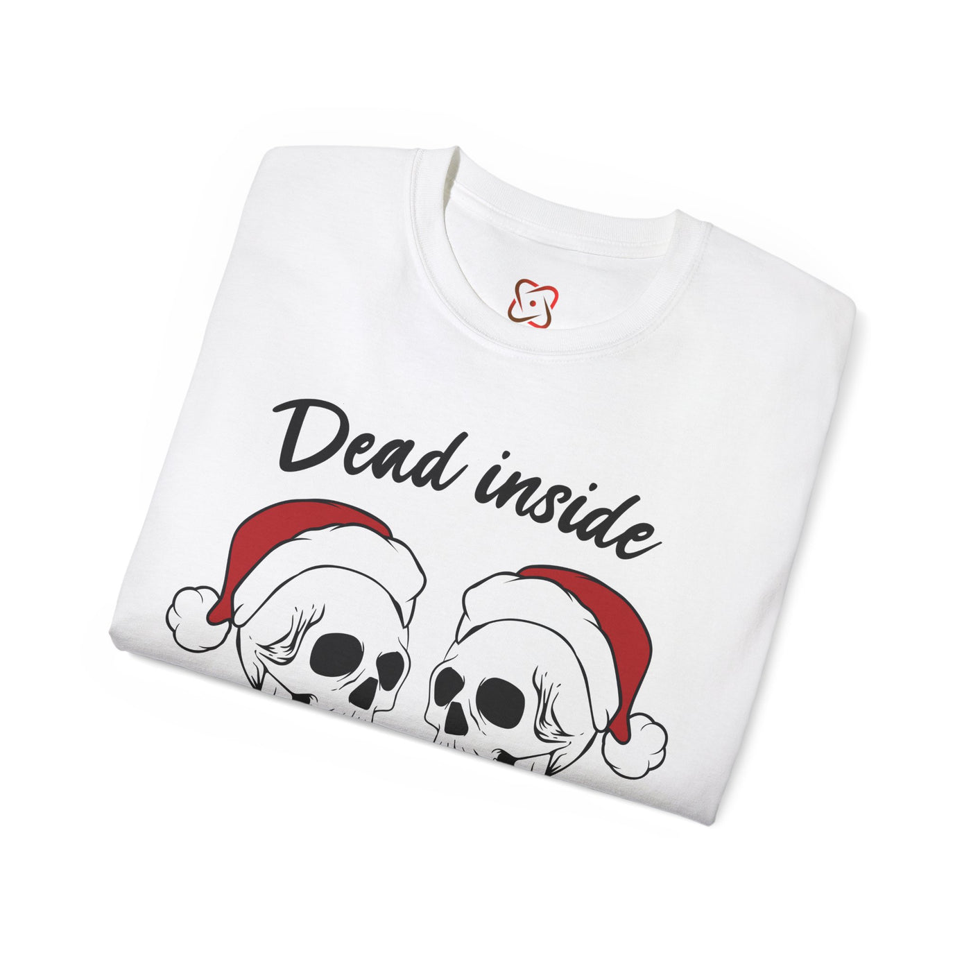 Dead Inside But It's Christmas Tee: Dark Humor Holiday Shirt